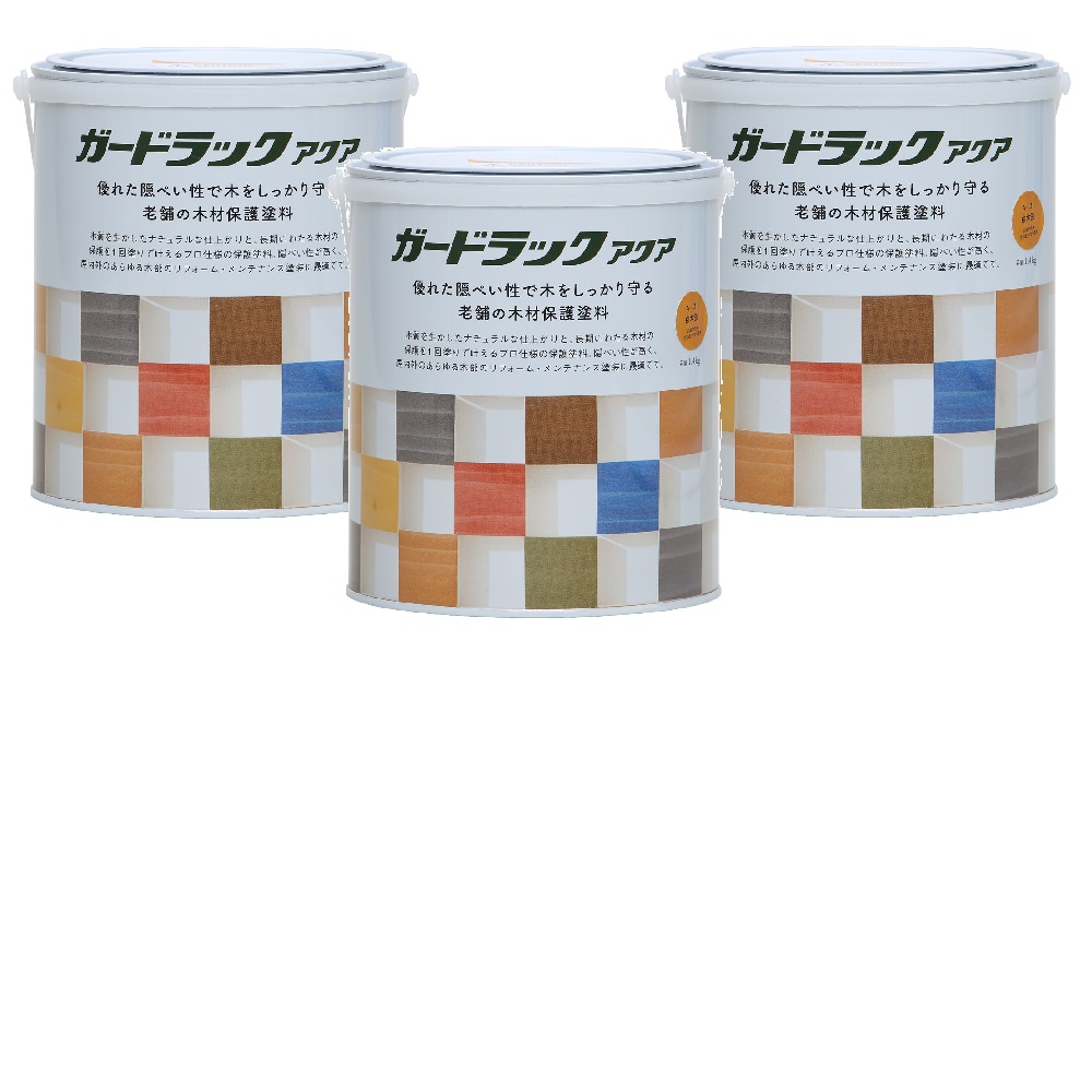 和信ペイント ガードラックアクア Ａ－１３ 白木色（ＨＣ） 1.4kg ３缶セット 14,431円
