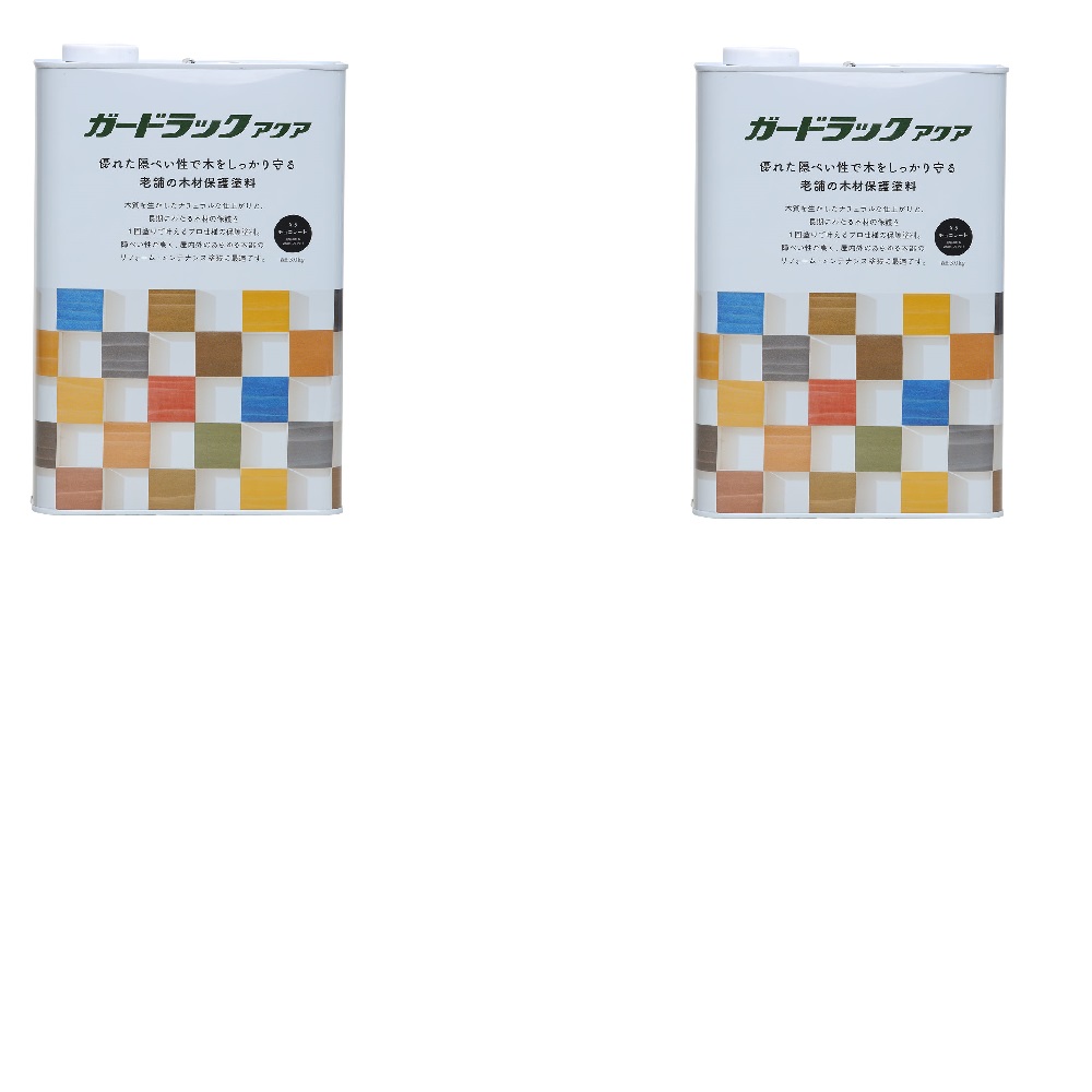 和信ペイント ガードラックアクア Ａ－５ チョコレート（ＨＣ） 3kg ２缶セット