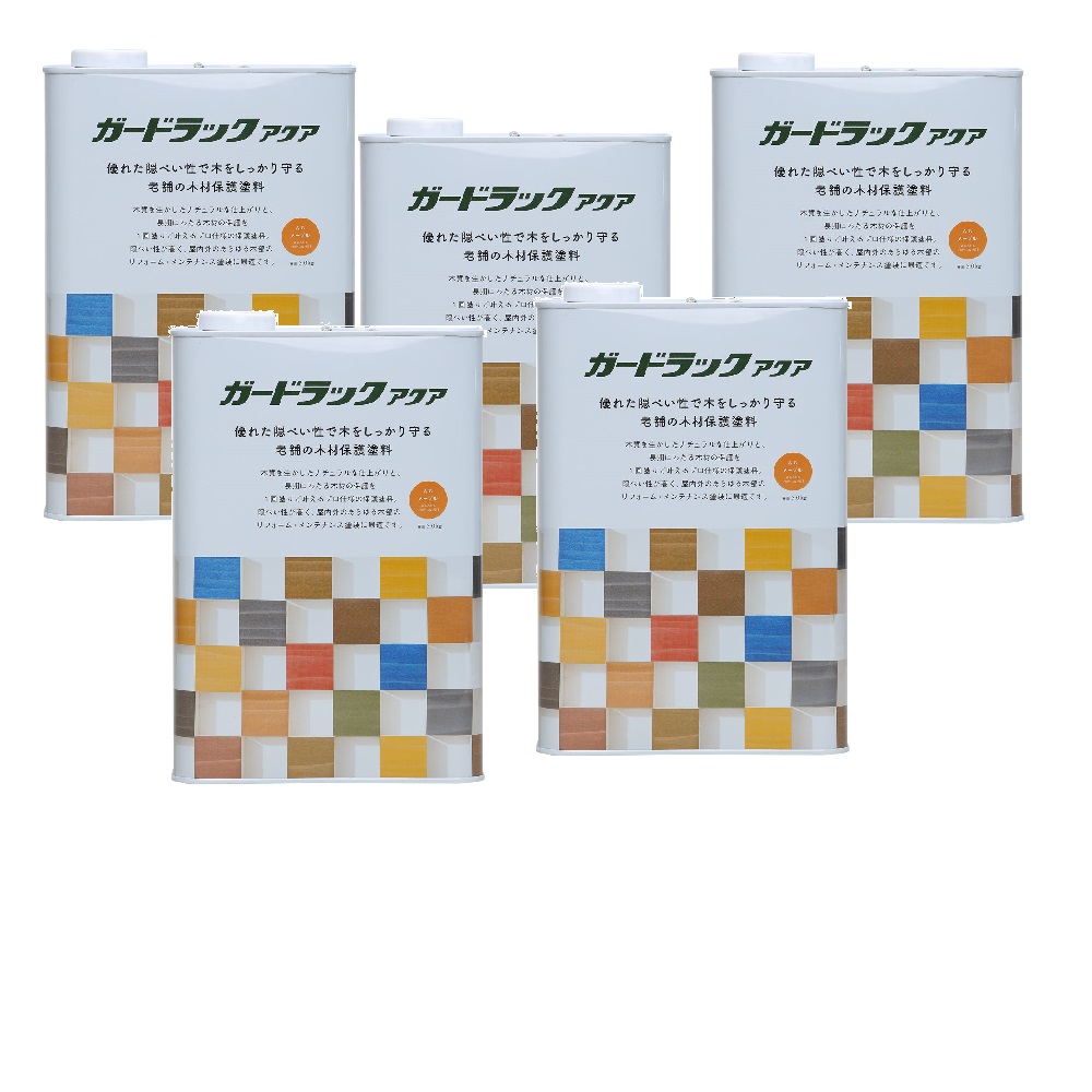 和信ペイント ガードラックアクア Ａ－８ メープル（ＨＣ） 3kg ５缶セット