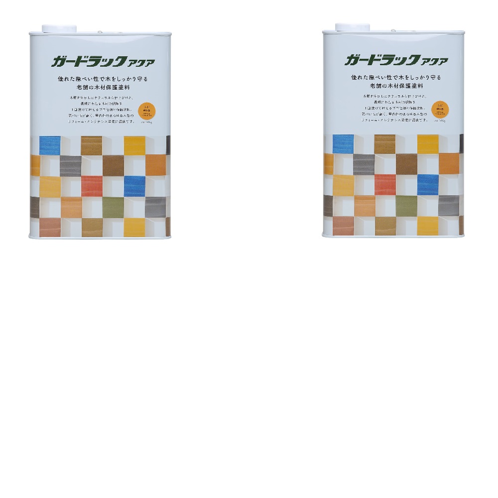 和信ペイント ガードラックアクア Ａ－１３ 白木色（ＨＣ） 3kg ２缶セット