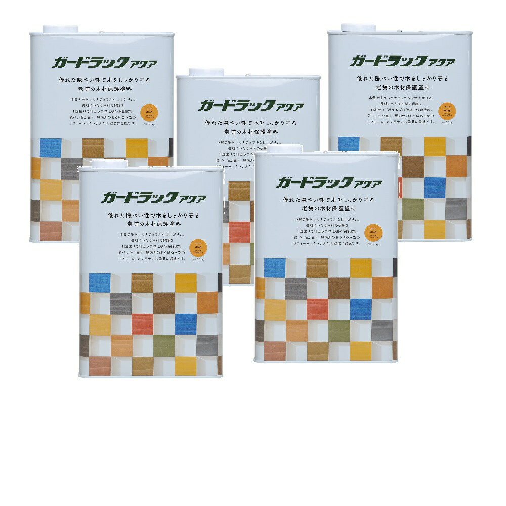 和信ペイント ガードラックアクア Ａ－１３ 白木色（ＨＣ） 3kg ５缶セット 33,697円