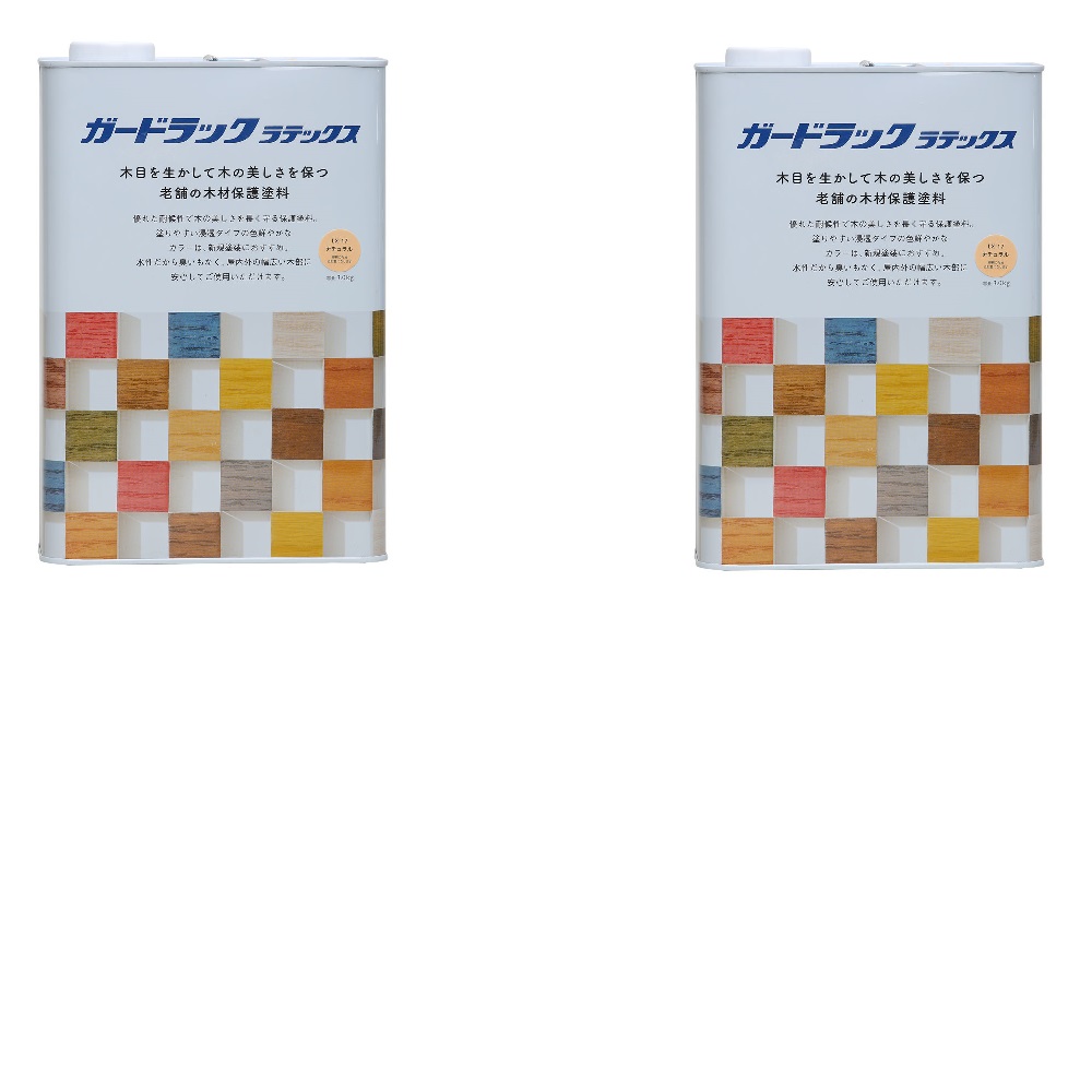 和信ペイント ガードラックラテックス ＬＸ－１７ ナチュラル（ＨＣ） 3kg ２缶セット
