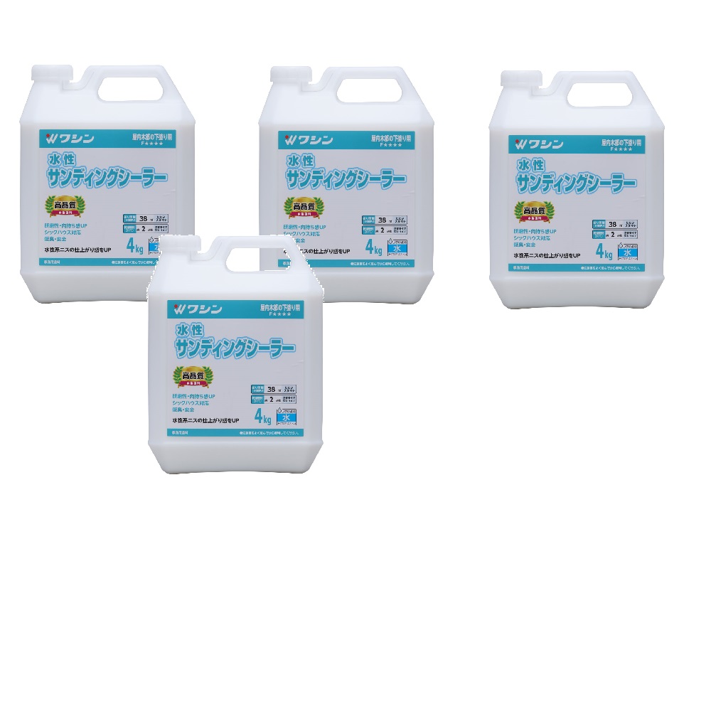 和信ペイント 水性サンディングシーラー 4kg ４缶セット 23,704円