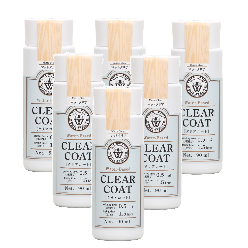 和信ペイント クリアコート ＣＣ－１３ マットクリア 90ml ６缶セット