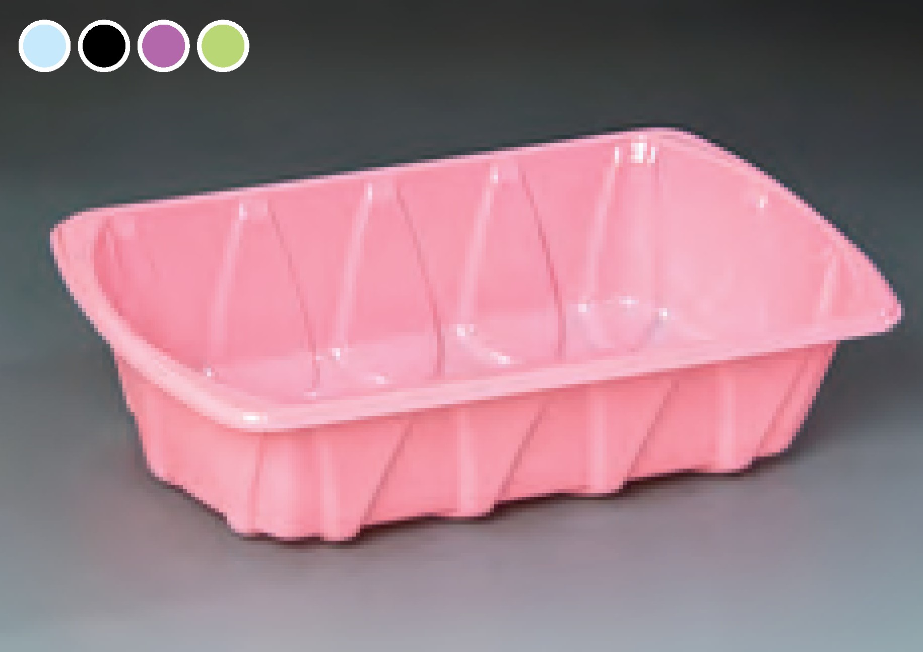 【屋号至要たる】フルーツ容器に並べる フルーツ12サクラ色 2000枚/箱 長辺193(内寸183)×短辺118(内108)×高さ48粍 桃20玉大きさ2個