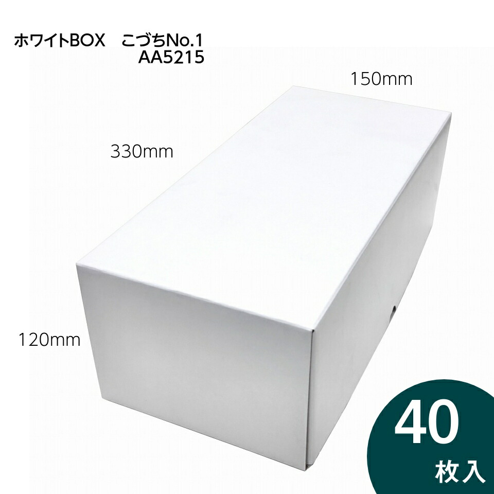 フルーツ用ギフト箱 ホワイトBOX こづちNo.1 　1ケース40枚入 （AA5215）　マンゴー大玉３個　ぶどう２房