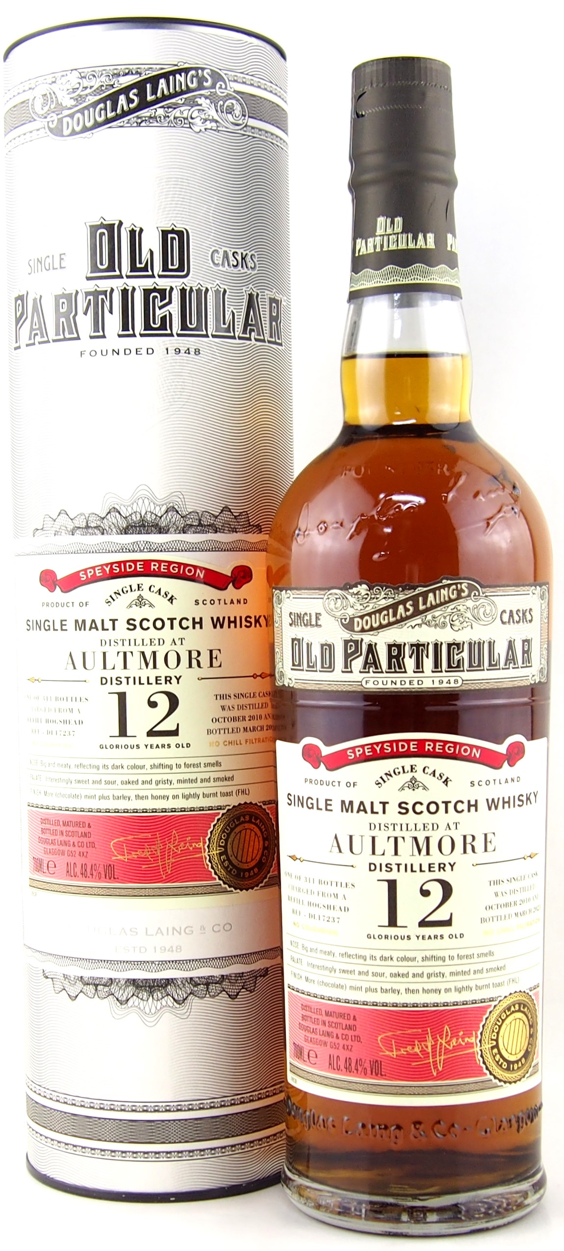 オールドパティキュラー　オルトモア　2010　12年（Old Paticular Aultmore 2010 12 Years Old）　700ｍｌ　48.4％【シングルモルト　スコッチウイスキー　スコットランド　スぺイサイド　限定商品　箱付き】正規品｜ワインショップ　葡萄館