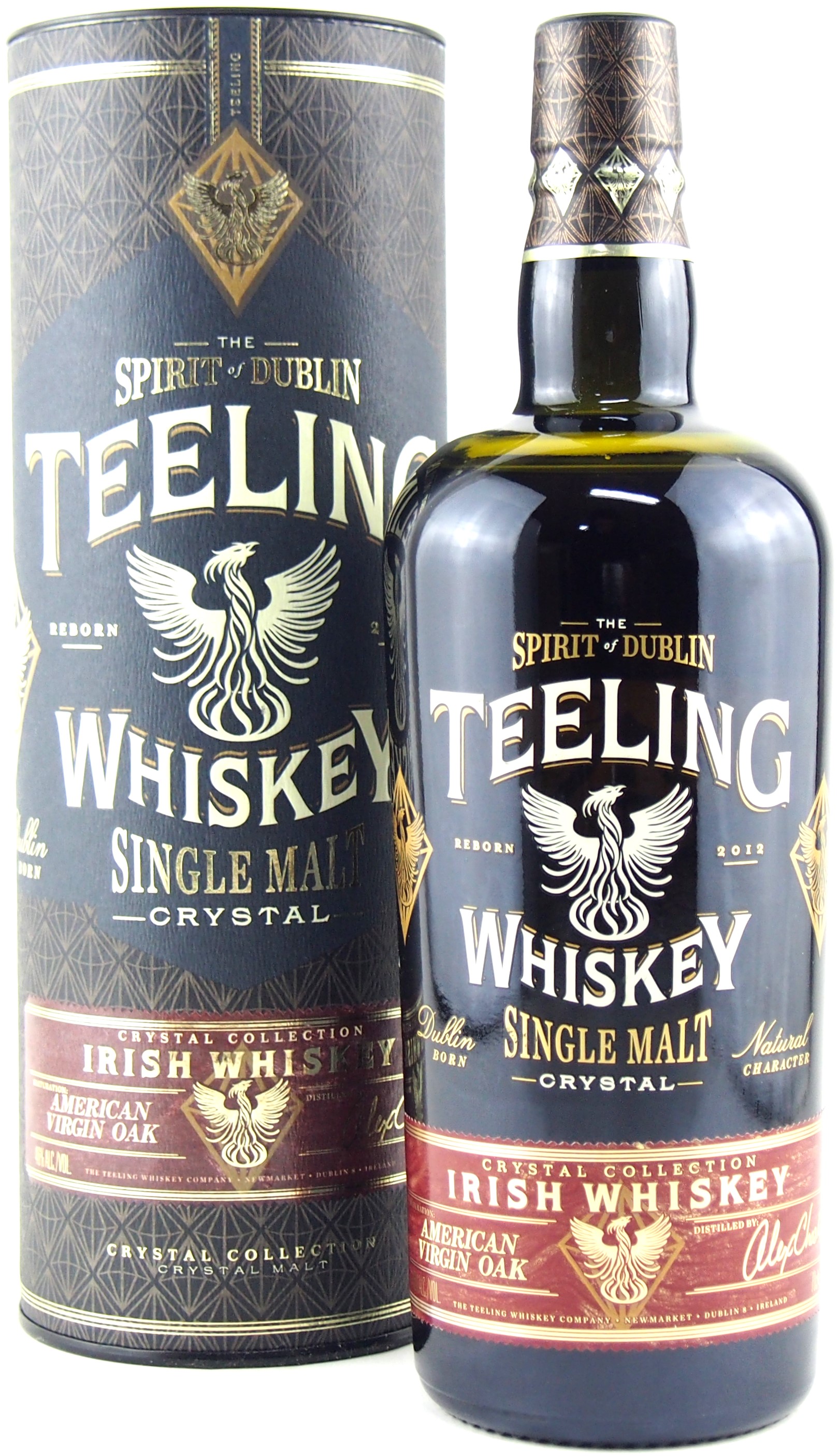 ティーリング　シングルモルト　クリスタルモルト（Teeling Single Malt Crystal Malt）　700ｍｌ　46％【アイリッシュウイスキー　シングルモルト　アイルランド　オフィシャルボトル　数量限定　箱付き】正規品