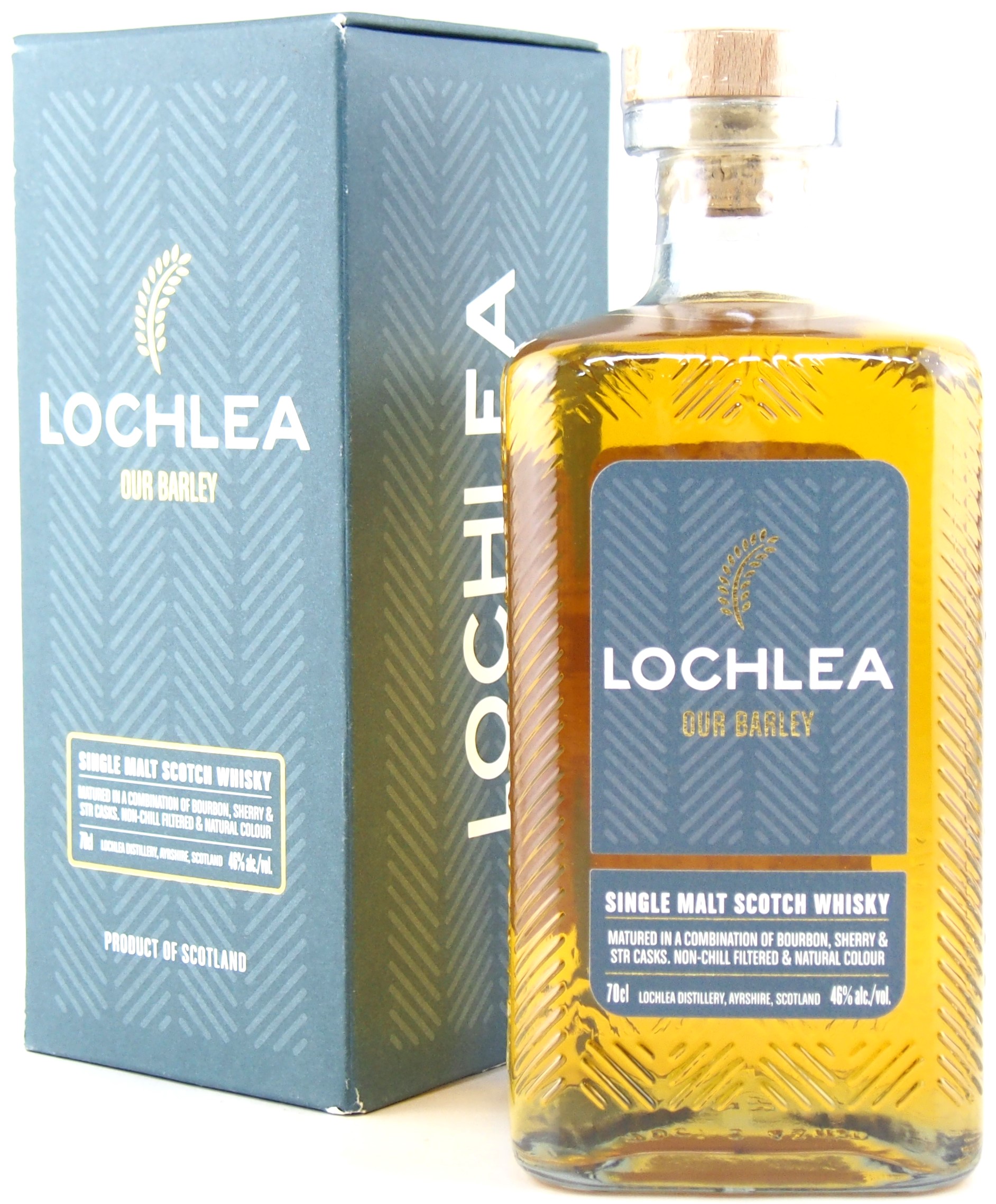 ロッホリー　アワーバーレイ（Lochlea Our Barley）　700ｍｌ　46％【スコッチウイスキー　シングルモルト　スコットランド　ローランド　箱付き】正規品