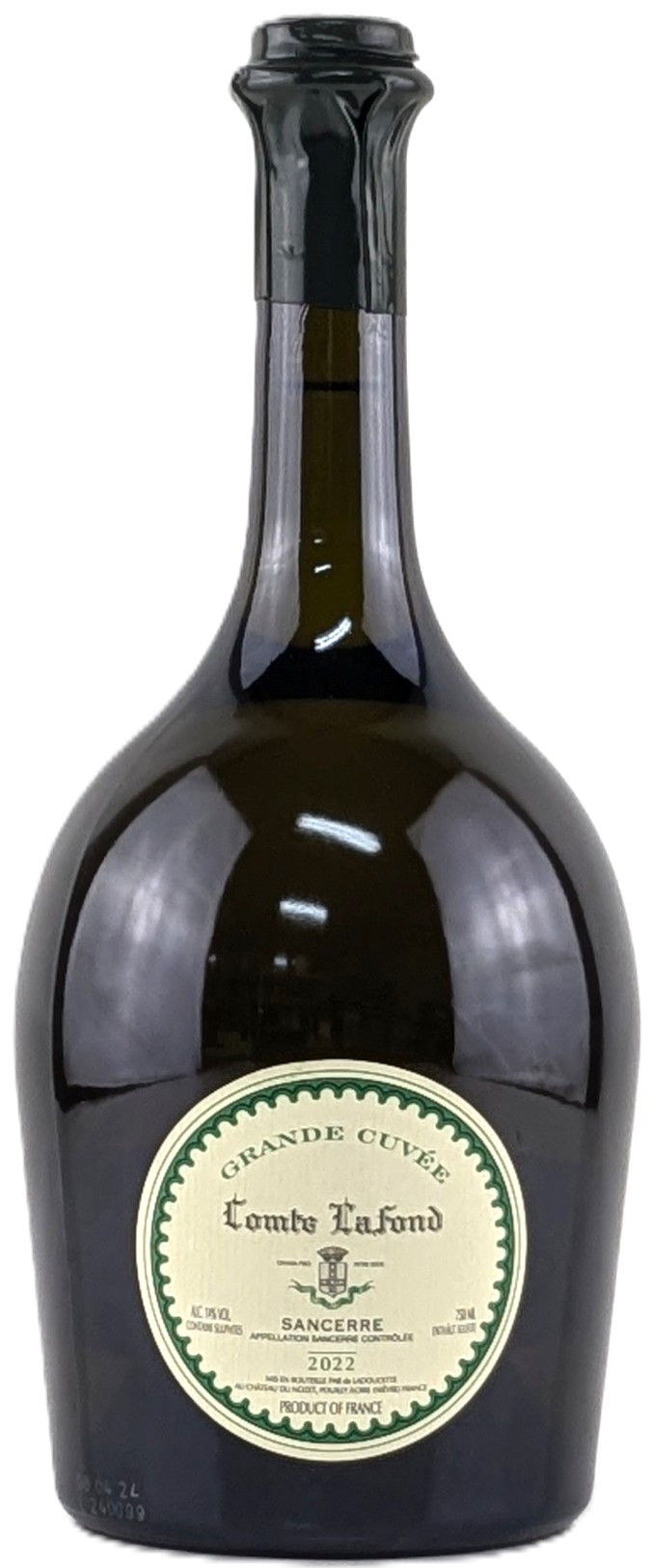 【フランス・白】 コント・ラフォン サンセール グランキュヴェ・ブラン 750ml 13.0% ソーヴィニヨン・ブランらしい柑橘とハーブの香り、豊かなミネラル感が調和した辛口白。魚介や山羊チーズと共に、洗練されたひとときを。