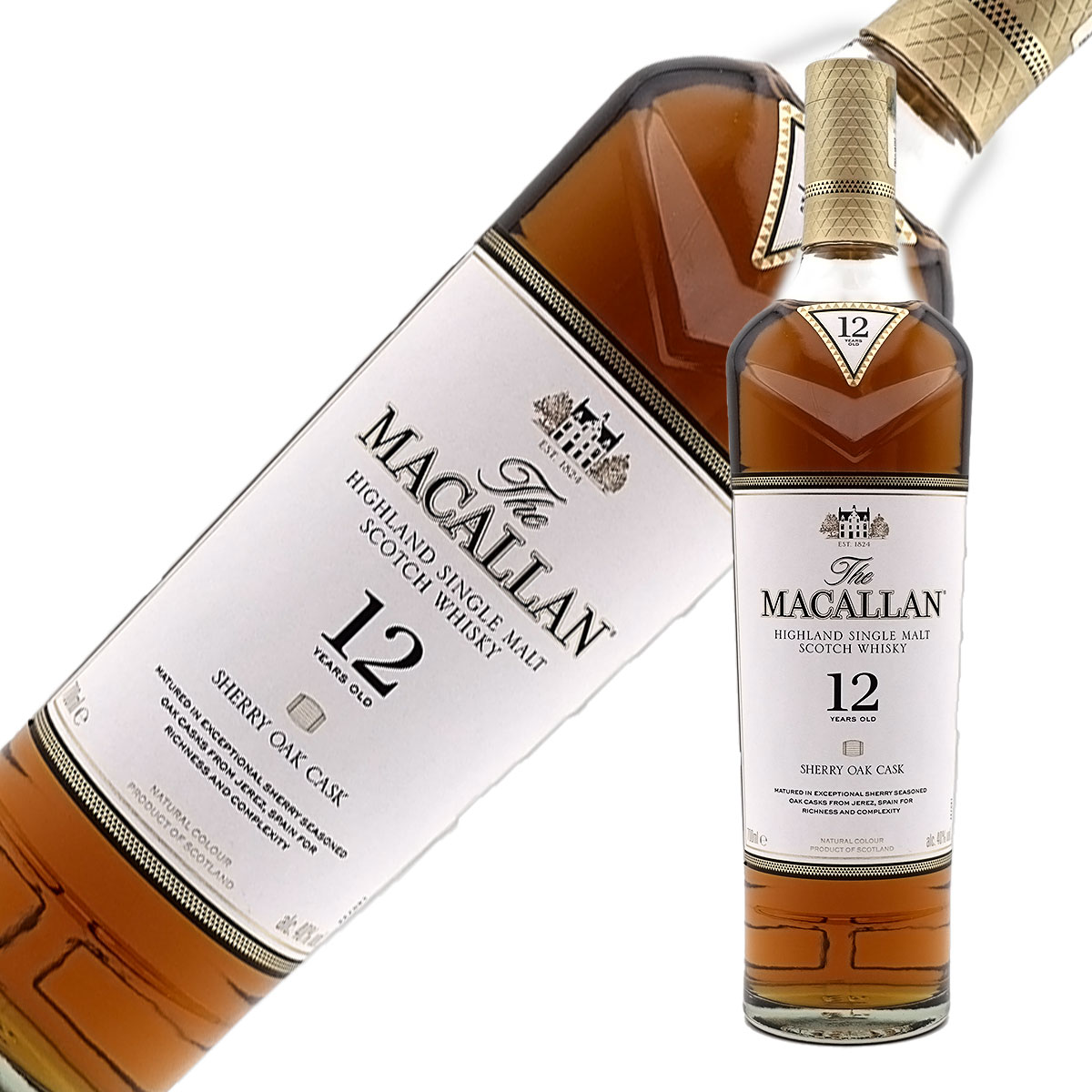 The Macallan 12年 シェリーオークカスク 700ml Amazon.co.jp: ザ マッカラン 12年 シェリーオーク 40度 700ml