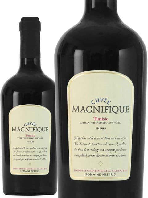 ドメーヌ ネフェリス マニフィック ルージュ 赤ワイン チュニジア 2020 750 Domaine Neferis Magnifique Rouge AOC Sidisalem｜世界のワイン葡萄屋