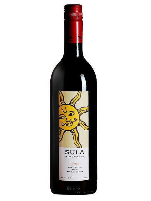 スラ ヴィンヤーズ シラーズ カベルネ 赤ワイン インド 2025 750 Sula Vineyards Shiraz