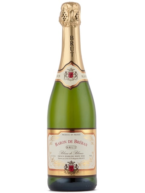 レ ヴァン ブルバン バロン ド ブルバン　ブリュット ブラン ド ブラン スパークリングワイン フランス プロヴァンス 750 Baron de Breban Brut Blanc de Blancs｜世界のワイン葡萄屋