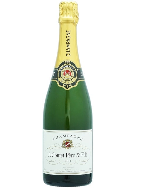 G.H.マルテル&CO. シャンパーニュ　J.コンテ　ペール&フィス　ブリュット シャンパーニュ フランス シャンパーニュ 750 Champagne J. Contet Pere & Fils Brut｜世界のワイン葡萄屋