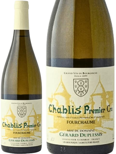 ジェラール デュプレシ シャブリ プルミエ クリュ フルショーム 2021 白ワイン フランス ブルゴーニュ 2021 750 Gerard Duplessis Chablis 1er Cru Fourchaume 2021