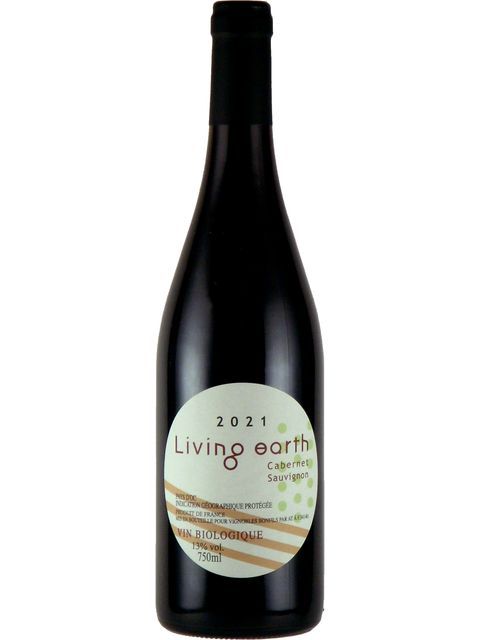 リヴィングアース カベルネソーヴィニヨン 赤ワイン フランス ペイ・ドック 2024 750 Living Earth Cabernet Sauvignon
