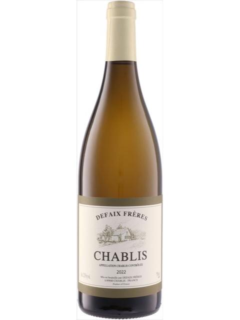 ドゥフェ フレール シャブリ 白ワイン フランス ブルゴーニュ / シャブリ 2023 750 Defaix Freres Chablis