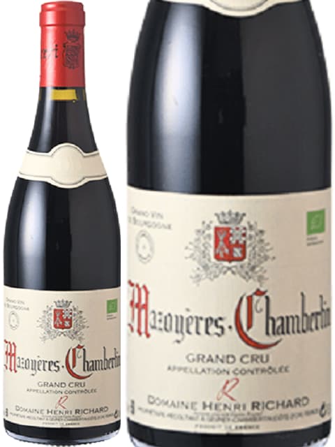 アンリ リシャール マゾワイエール シャンベルタン グラン クリュ 赤ワイン フランス ブルゴーニュ 2022 750 Henri Richard Mazoy?res-Chambertin Grand Cru