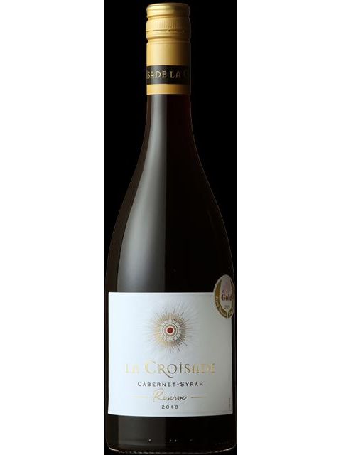 ラ クロワザード レゼルヴ カベルネ シラー 赤ワイン フランス ラングドック・ルーション 2024 750 La Croisade Reserve Cabernet Syrah VDP