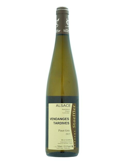 ドメーヌ ストフラー ピノ グリ ヴァンダンジュ タルディヴ 白ワイン フランス アルザス 2015 750 Domaine Stoeffler Pinot Gris Vendanges Tardives 誕生日 プレゼント ギフト 結婚祝いにおすすめ｜世界のワイン葡萄屋 16,117円