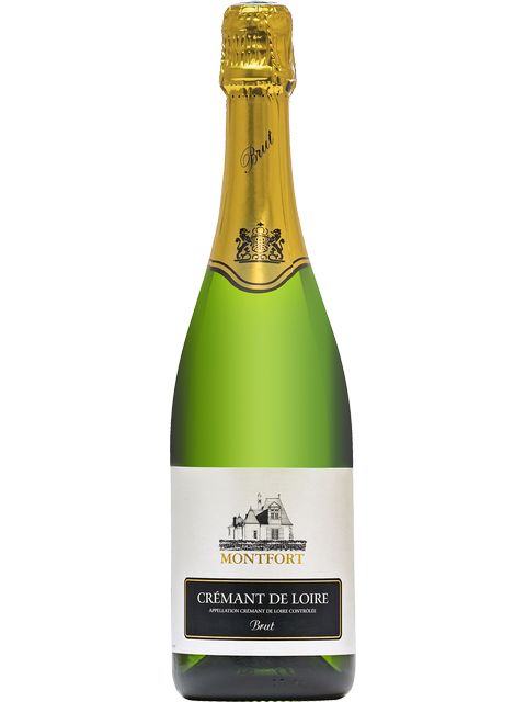 シャトー ド モンフォール クレマン ド ロワール ブリュット NV スパークリングワイン フランス ロワール渓谷 750 Cremant de Loire Brut|世界のワイン葡萄屋