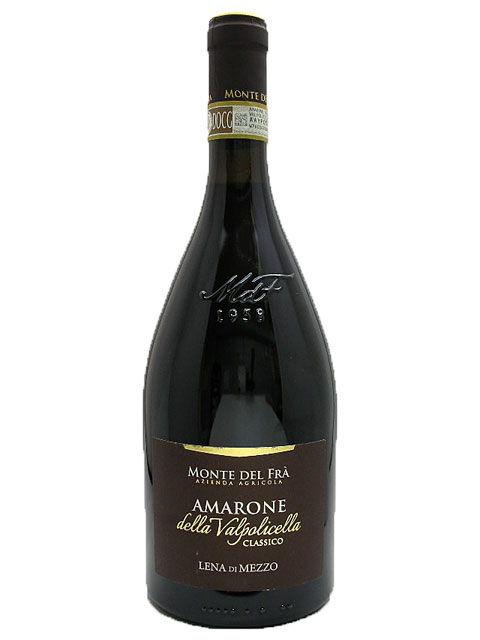 モンテ デル フラ アマローネ デッラ ヴァルポリッチェラ クラシッコ 赤ワイン イタリア ヴェネト州 2019 750 Monte Del Fra Amarone Della Valpolicella Classico｜世界のワイン葡萄屋