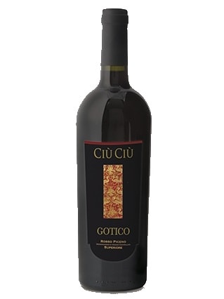 チウ チウ ゴティコ 赤ワイン イタリア マルケ州 2019 750 Ciu Ciu Gotico