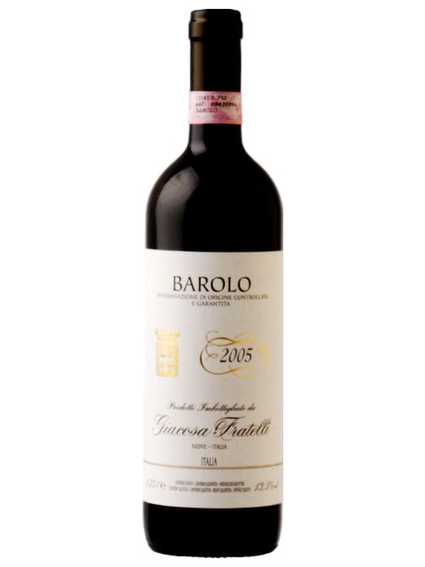 フラテッリ ジャコーザ バローロ 赤ワイン イタリア ピエモンテ州 2018 750 Fratelli Giacosa Barolo｜世界のワイン葡萄屋