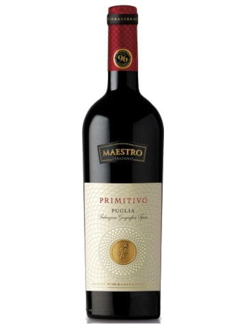 マエストロ プリミティーヴォ 赤ワイン イタリア プーリア州 2024 750 Maestro Primitivo