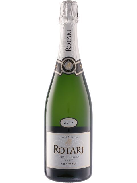 ロータリ ブリュット プラチナ スパークリングワイン イタリア トレンティーノ・アルト・アディジェ 2020 750 Rotari Brut Platinum Metodo Classico｜世界のワイン葡萄屋