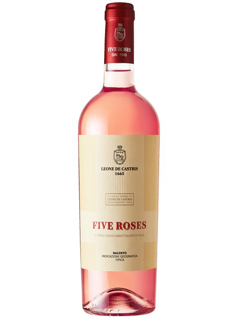 レオーネ デ カストリス ファイヴ ローゼズ ロゼワイン イタリア プーリア 2024 750 Five Roses|世界のワイン葡萄屋