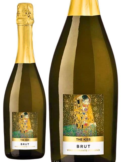 アート オブ ワイン グスタフ クリムト 接吻 スプマンテ ブルット NV スパークリングワイン イタリア 750 Gustav Klimt The Kiss Spumante Brut NV｜世界のワイン葡萄屋