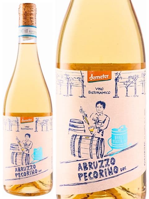 カンティーナ オルソーニャ ブリガータ ヴェルデ ラーメ アブルッツォ ペコリーノ DOP 白ワイン イタリア アブルッツォ州 2023 750 Cantina Orsogna Brigata Verde Rame Abruzzo Pecorino D.O.P.|世界のワイン葡萄屋