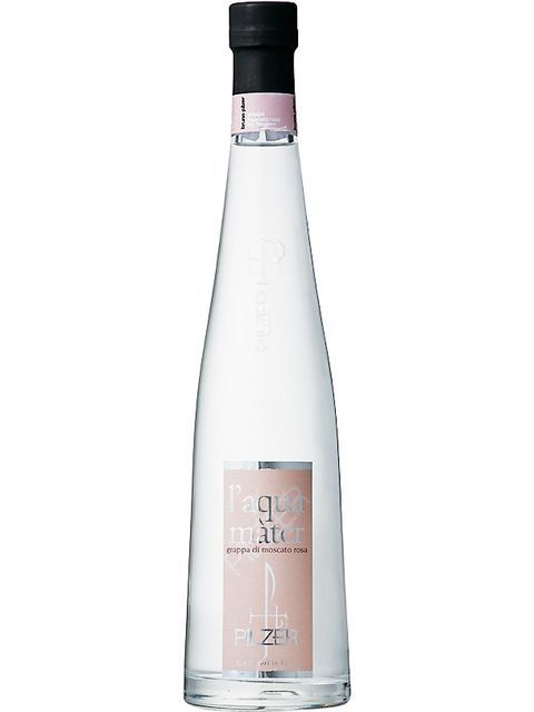 ディスティッレリア ピルツァー グラッパ ディ モスカート ローザ グラッパ(蒸留酒) イタリア トレンティーノ・アルト・アディジェ 500 Grappa Di Moscato Rosa｜世界のワイン葡萄屋