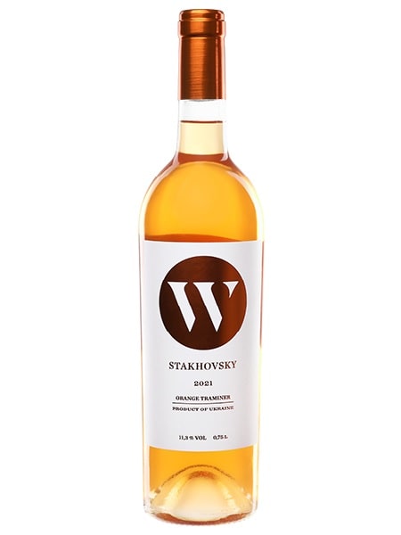スタホフスキー トラミネール W オレンジ オレンジワイン ウクライナ ザカルパッチャ 2023 750 Stakhovsky Traminer W Orange|世界のワイン葡萄屋