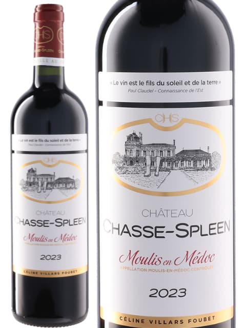 シャトー シャス スプリーン 2023 赤ワイン フランス ボルドー 750 Chateau Chasse-Spleen｜世界のワイン葡萄屋