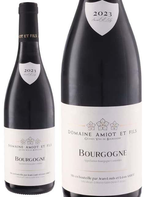 ドメーヌ アミオ エ フィス ブルゴーニュ ピノ ノワール 赤ワイン フランス ブルゴーニュ 2023 750 Domaine Amiot et Fils Bourgogne Pinot Noir