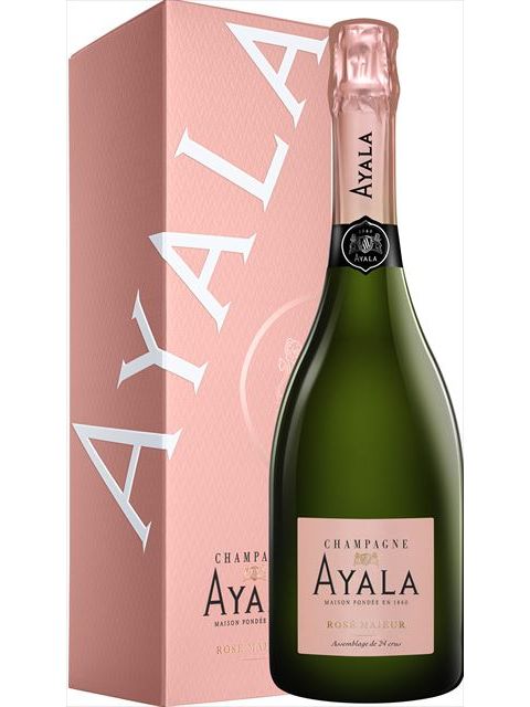 シャンパーニュ アヤラ 【専用箱入り】 ロゼ マジュール NV シャンパーニュ フランス シャンパーニュ 750 Champagne Ayala Rose Majeur (in gift box )｜世界のワイン葡萄屋