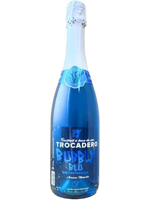 レ セリエ ド モンフルーリー トロカデーロ バブリー ブルー スパークリングワイン チュニジア 2024 750 Trocadero Bubbly Blu Cocktail a base de Vin Mousseux｜世界のワイン葡萄屋