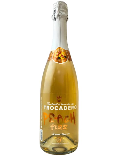 レ セリエ ド モンフルーリー トロカデーロ ピーチ フィズ スパークリングワイン チュニジア 2024 750 Trocadero Peach Fizz Cocktail a base de Vin Mousseux
