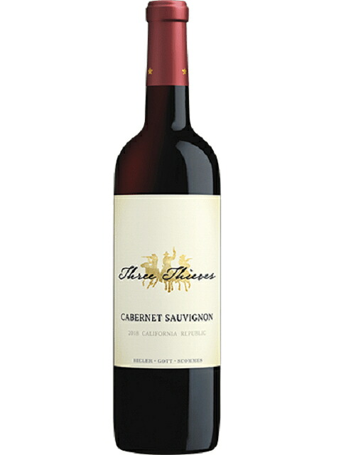 スリー シーヴズ スリー シーヴス カベルネ ソーヴィニヨン 赤ワイン アメリカ カリフォルニア州 2023 750 Three Thieves Cabernet Sauvignon｜世界のワイン葡萄屋
