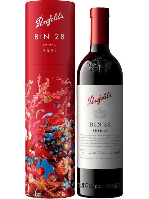 ペンフォールズ ビン 28 シラーズ ギフト 専用箱入り （コーラル） 赤ワイン オーストラリア サウス・オーストラリア 2021 750 BIN 28 SHIRAZ WITH G.BOX CORAL