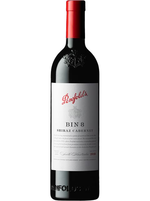 ペンフォールズ ビン 8 シラーズ カベルネ 赤ワイン オーストラリア サウス・オーストラリア 2022 750 Bin 8 Shiraz Cabernet