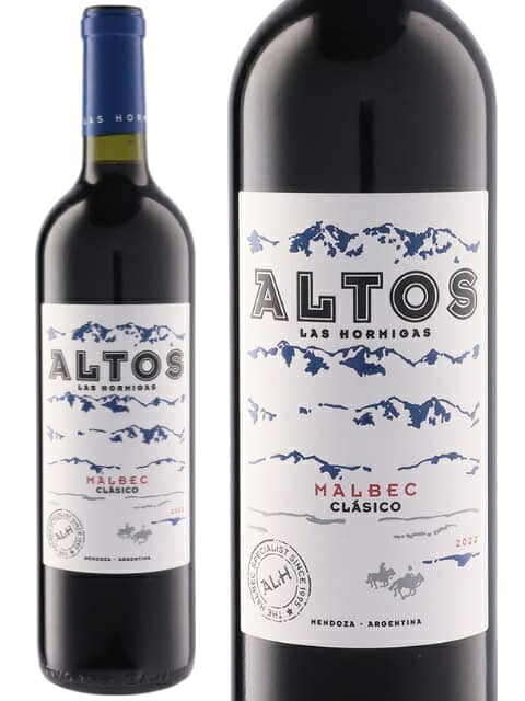 アルトス ラス オルミガス メンドーサ マルベック クラシコ 赤ワイン アルゼンチン メンドーサ 2022 750 Altos Las Hormigas Mendoza Malbec Clasico
