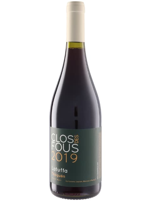 クロ デ フ ピノ ノワール ラトゥーファ 赤ワイン チリ 南部地方 2019 750 Clos des Fous Pinot noir Lattufa｜世界のワイン葡萄屋 12,720円