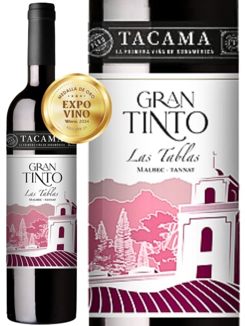 ヴィーニャ タカマ タカマ グラン ティント 赤ワイン ペルー イカ州 2022 750 Tacama Gran Tinto Las Tablas