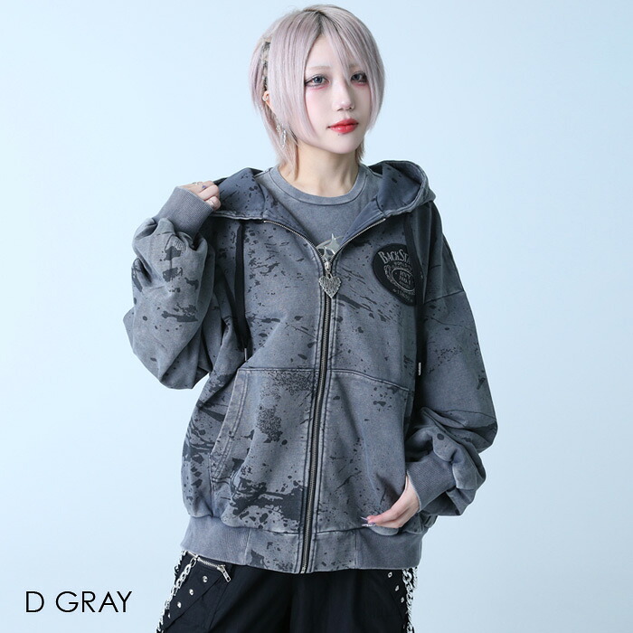 BONZO HOODIE(ボンゾ フーディー)ビッグシルエット ジップアップパーカー BACKSTAGE PASS バックステージパス｜BUFFALO BOBS 公式通販 9,801円