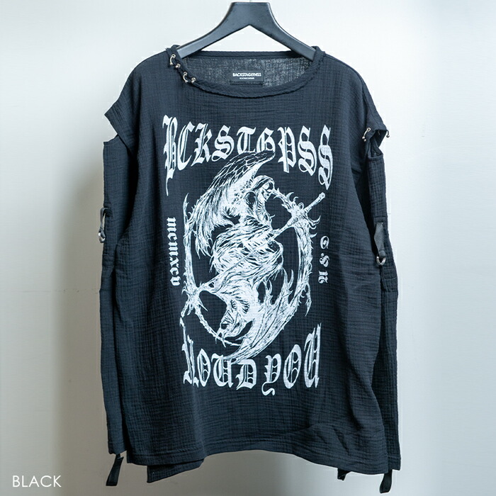 DUALITY(デュアリティー)ロゴプリント オーバーサイズ ロンT BACKSTAGE PASS バックステージパス バッファローボブズ 7,920円