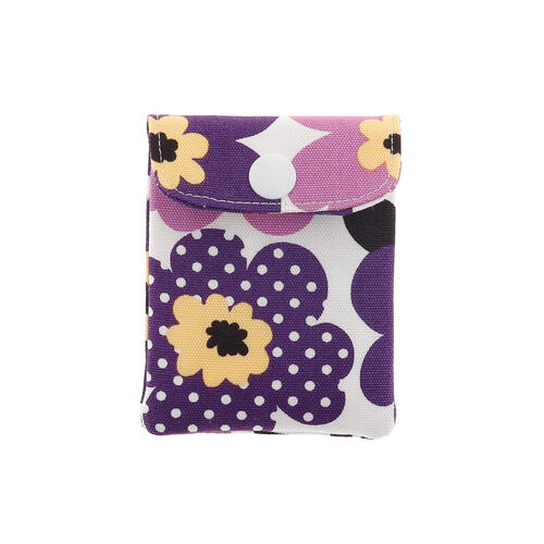 送料無料 携帯灰皿 おしゃれ かわいい 北欧風 フラワー パープル 匠の技 河島彰子作 インナーリフィル合計2個付属 日本製 インテリア雑貨の専門店 ギフト プチギフト 贈り物 プレゼント リッチボーイ